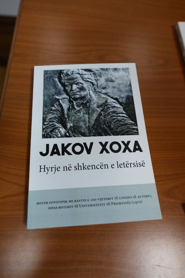 The Academy of Sciences commemorates the writer Jakov Xoxa on the 100th