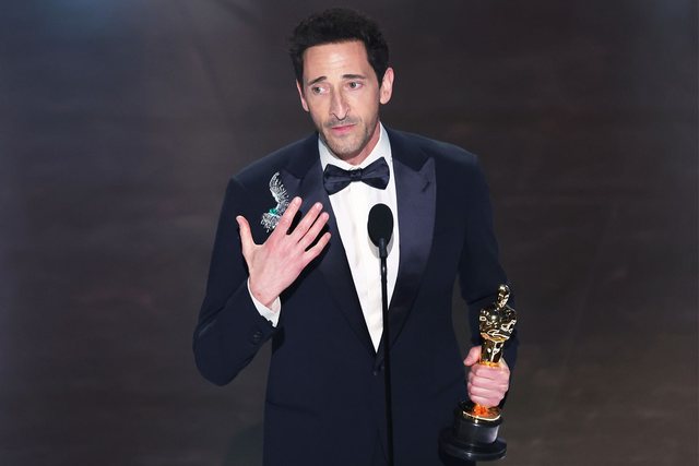 Adrien Brody at the Oscars: I'm here to represent the ongoing trauma and