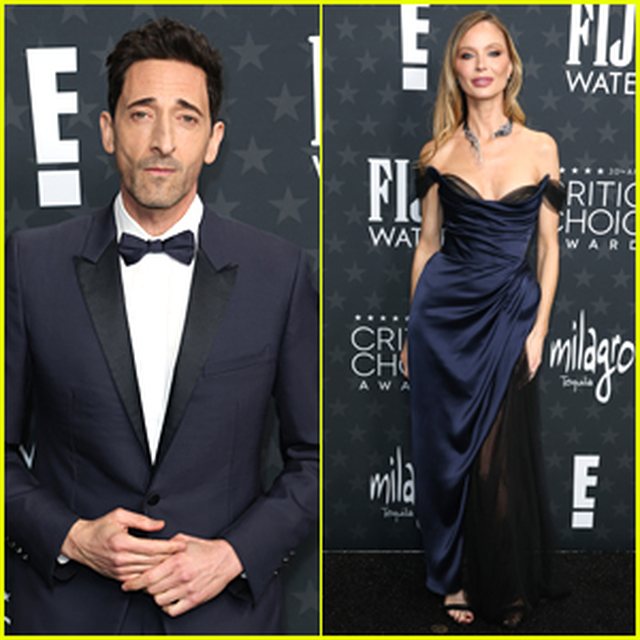 Adrien Brody's shocking gesture: He takes the gum out of his mouth and