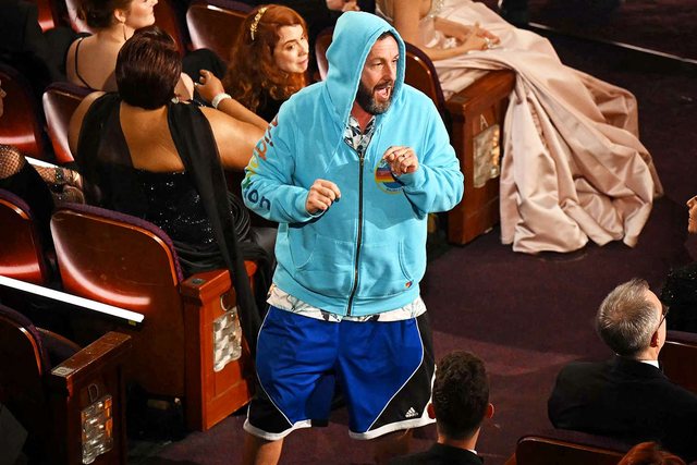 Adam Sandler's Oscars tracksuit sold out overnight