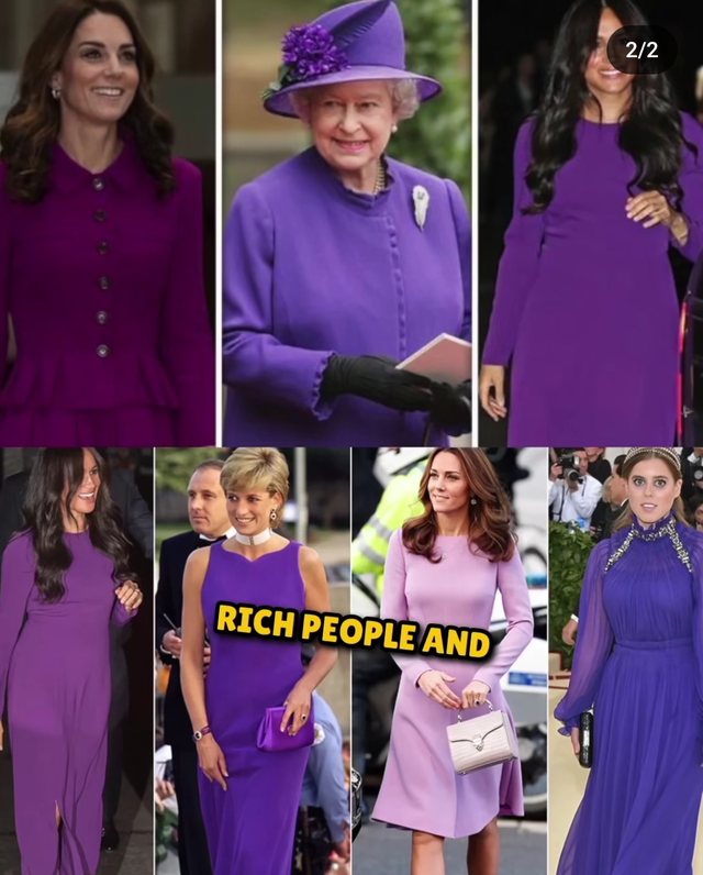 Why is purple the color of the rich and powerful?