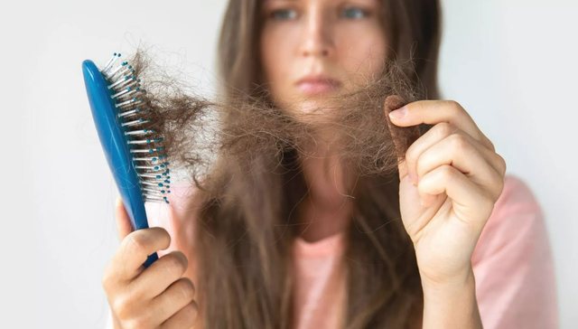 There are three reasons why your hair is falling out.