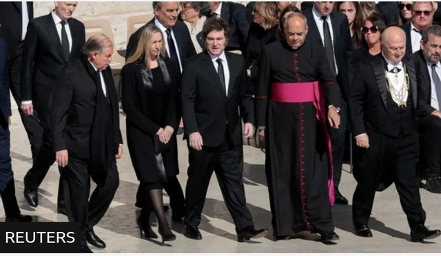 Liderët botërorë në funeralin e Papa Françeskut