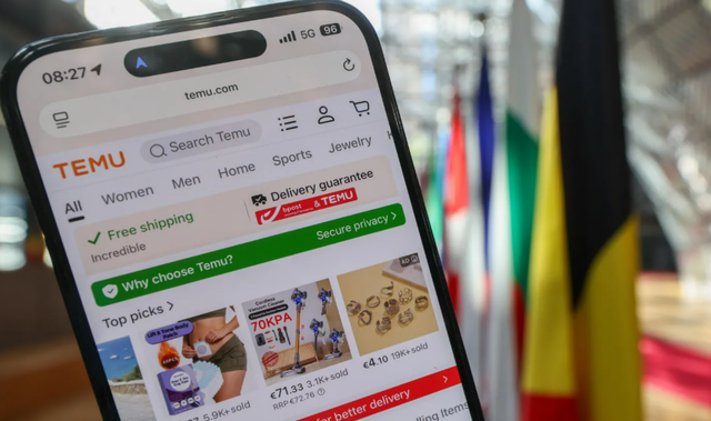 EU fines Temu 200 million euros for selling illegal products