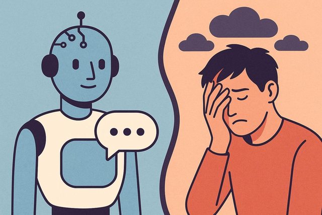 Over 60% of people use AI for mental health