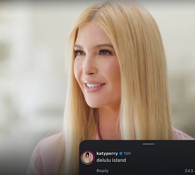 Komenti i Katy Perry-t n&euml; videon e Ivanka Trump p&euml;r Sazanin po