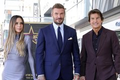 David Beckham merr yllin e tij n&euml; Walk of Fame