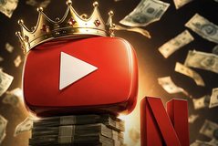 YouTube surpasses Netflix in clicks