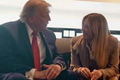 Trump says Meloni begged him to take a picture with him and that he felt sorry