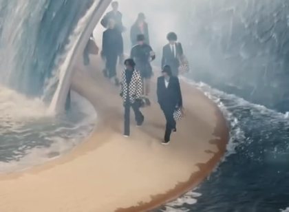 Nuk &euml;sht&euml; AI, &euml;sht&euml; pasarela e Louis Vuitton