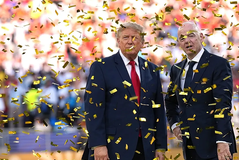 Trump d&euml;shiron Infantinon e FIFA-s n&euml; krye t&euml; OKB-s&euml;