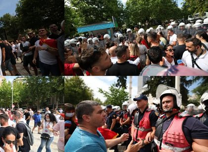 Zhvillime t&euml; reja n&euml; protest&euml;, p&euml;rplasje mes protestuesve