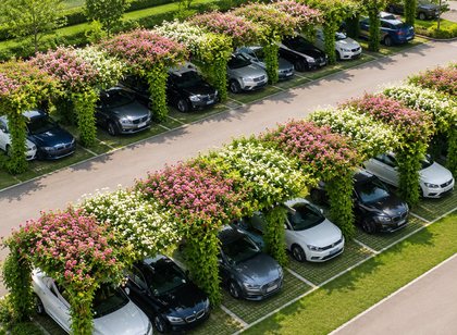 Japonia shnd&euml;rron &ccedil;atit&euml; e parkingjeve n&euml; kopshte t&euml;