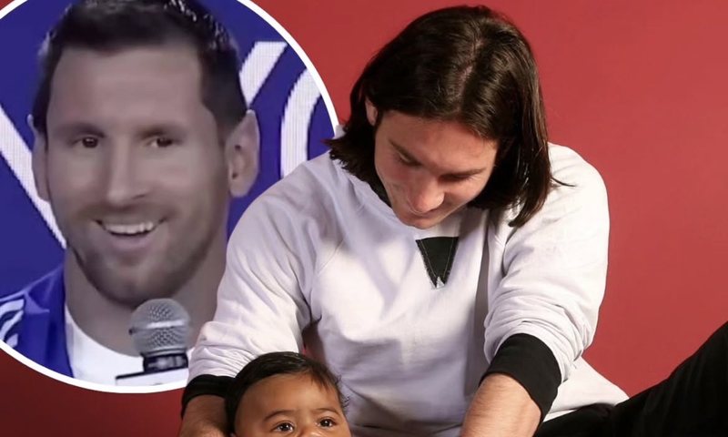 Messi flet p&euml;r foton ikonike me Lamine Yamal kur ishte foshnj&euml;