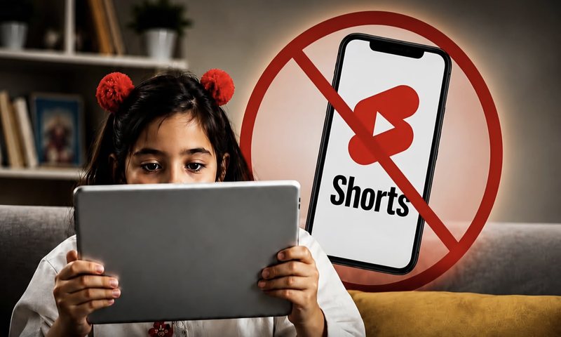 S'ka m&euml; video shorts p&euml;r f&euml;mij&euml;t. YouTube lejon
