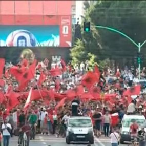 Ultimatum p&euml;r Ram&euml;n nga protesta e dit&euml;s s&euml; 21-t&euml;: Jep
