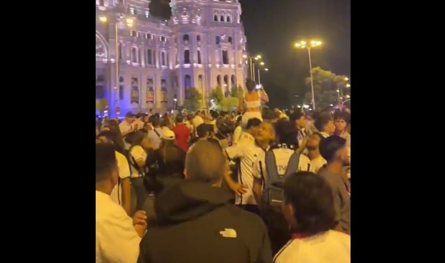 Triumfi në Champions, Madridi “në flakë” nga festa e