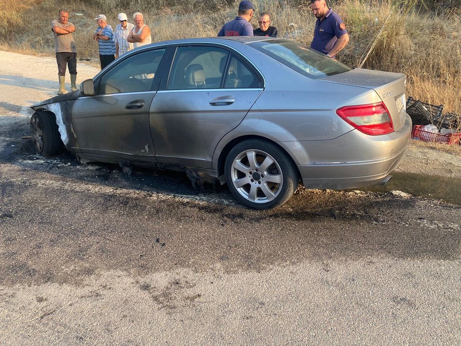 FOTO/ Shkrumbohet “Benzi” në Finiq