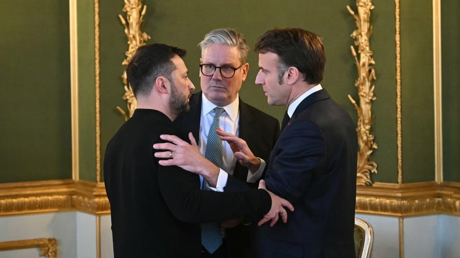 Macron dhe Starmer marrin në dorë situatën në Ukrainë,