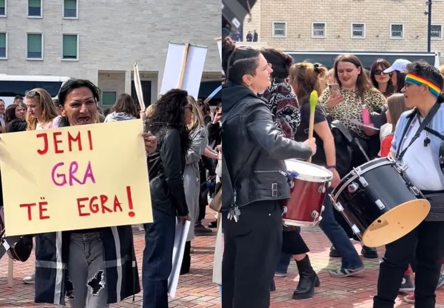 VIDEO/ "Jemi gra të egra", aktivistët e LGBT protestë