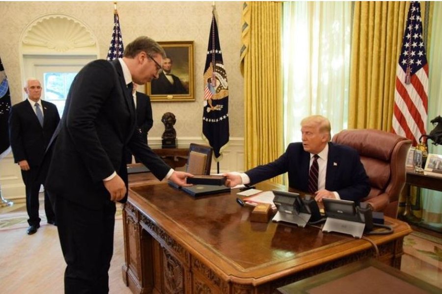 Kishte planifikuar të takonte Trumpin, Vuçiç anulon