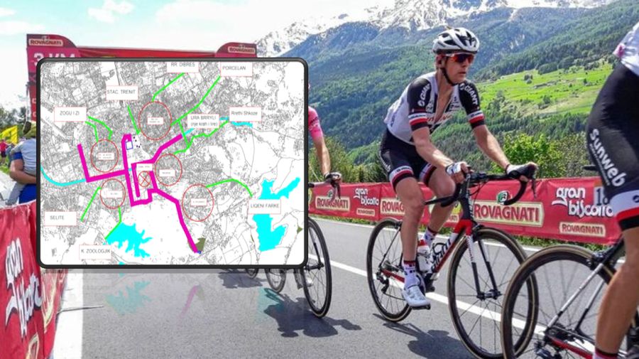 Giro d'Italia "paralizon" nesër Tiranën, përpiquni