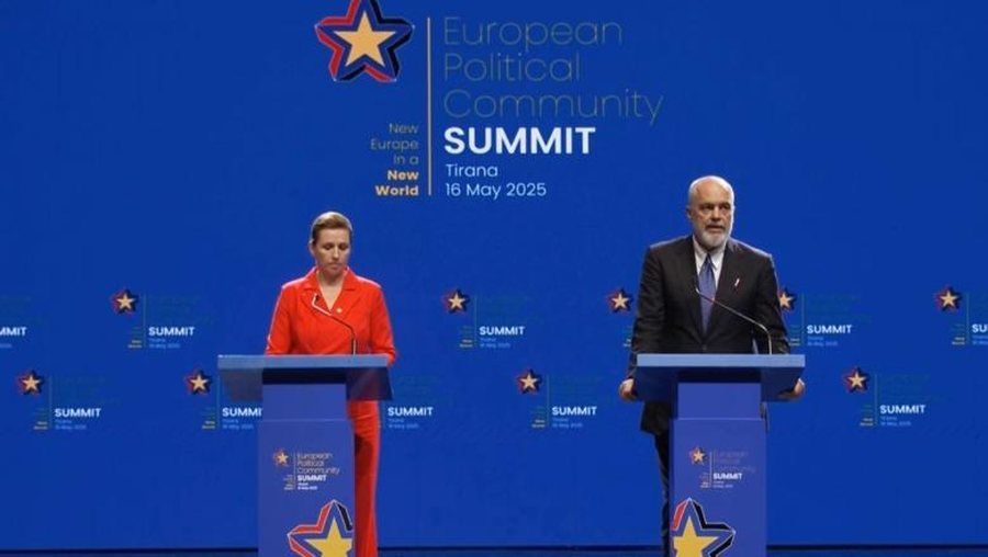 Frederiksen në konferencë me Ramën: Rusia, kërcënim