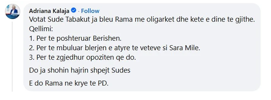 Tabaku më e votuara në Tiranë, “plas” sherri në