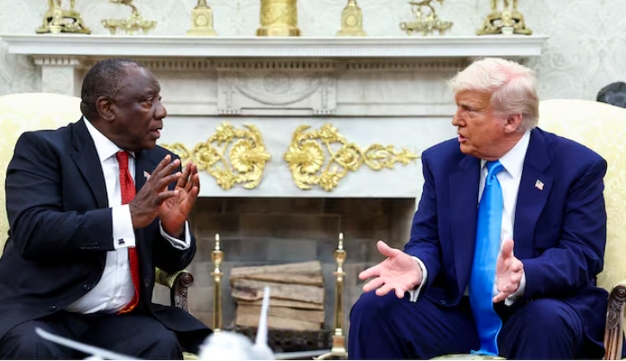Përplasja me Trump në zyrën ovale, presidenti i Afrikës