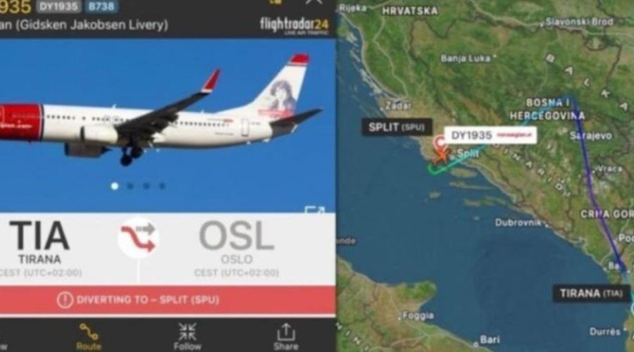 Panik në ajër, kriset xhami i avionit me pasagjerë nga Tirana