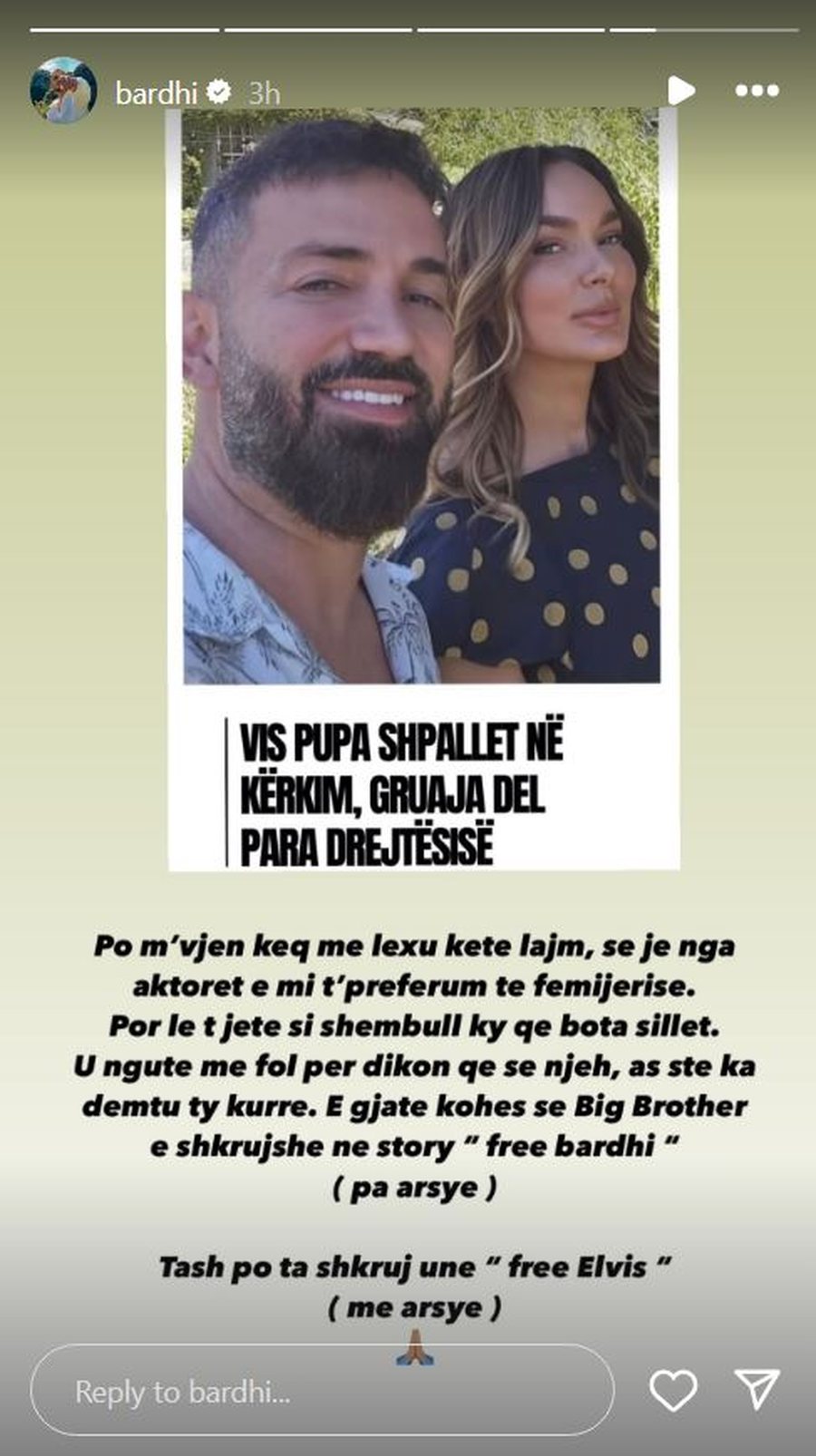Elvis Pupa me shtëpi bari në Australi, Bardhi “hakmerret”