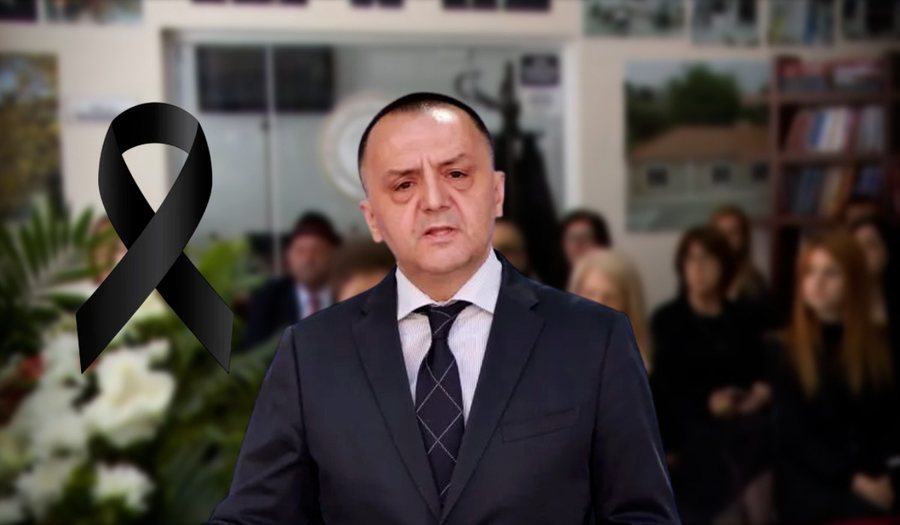 Artan Lame përcillet me trëndafila të bardhë për