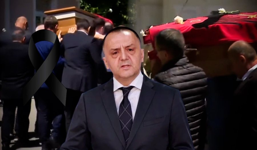 Artan Lame përcillet me trëndafila të bardhë për