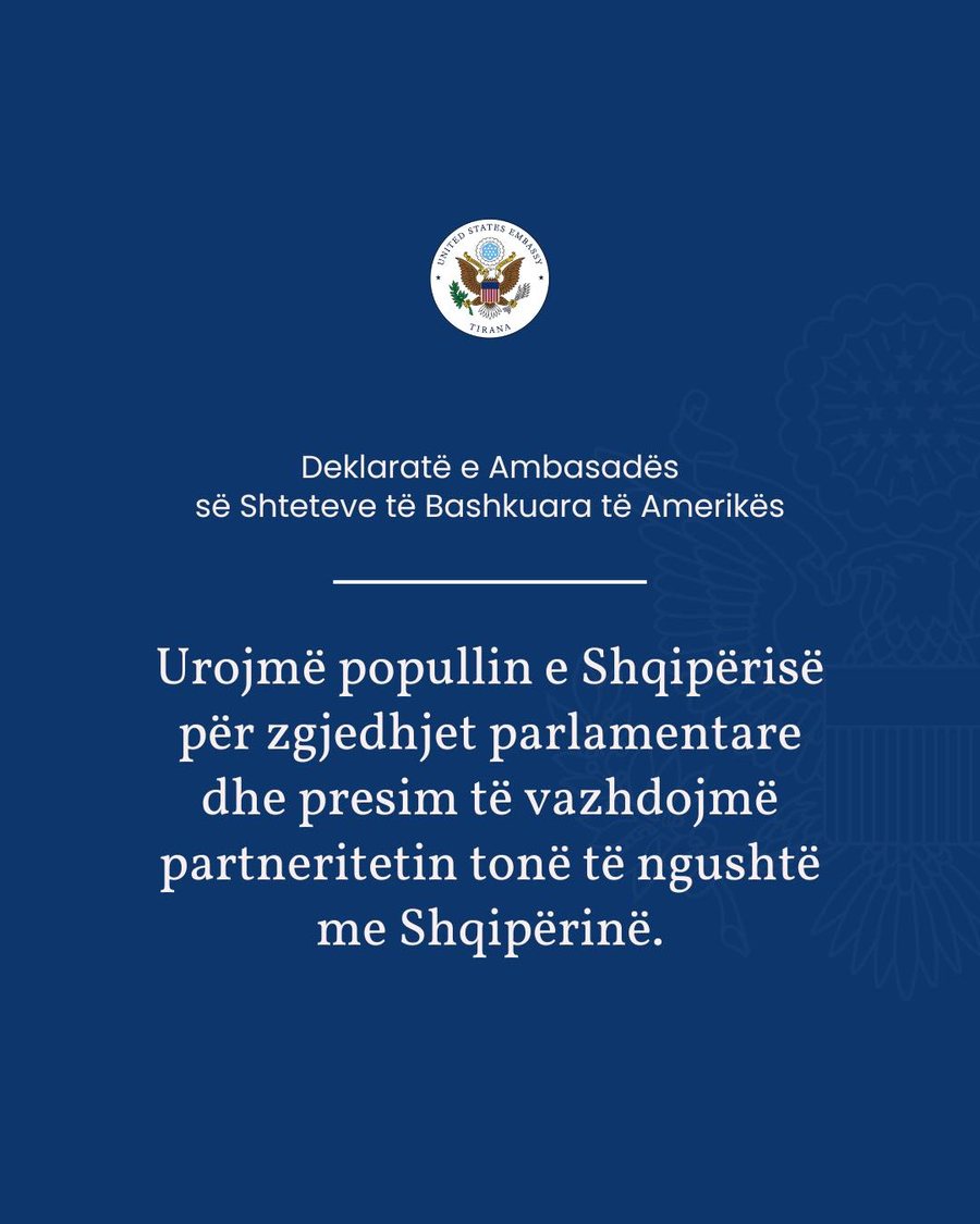 Ambasada e SHBA-së reagon për herë të parë për