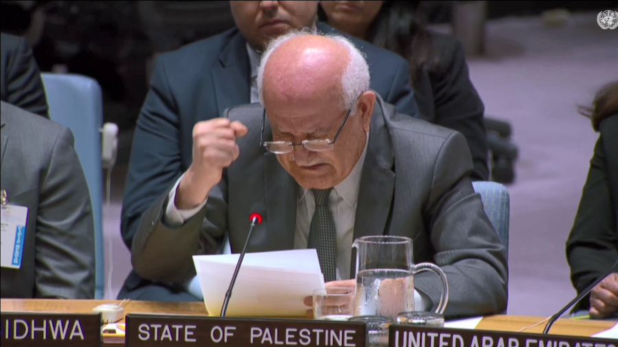 Shpërthen në lot ambasadori palestinez në OKB: Janë
