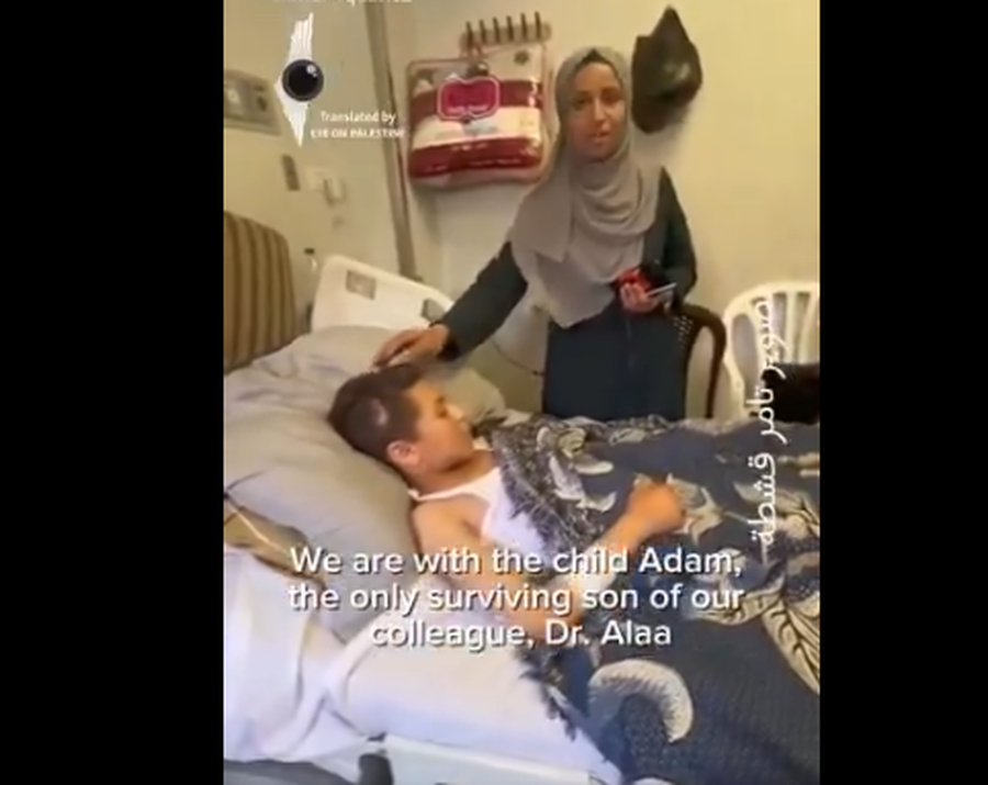 Djali i mbijetuar i mjekes palestineze që humbi 9 fëmijë në