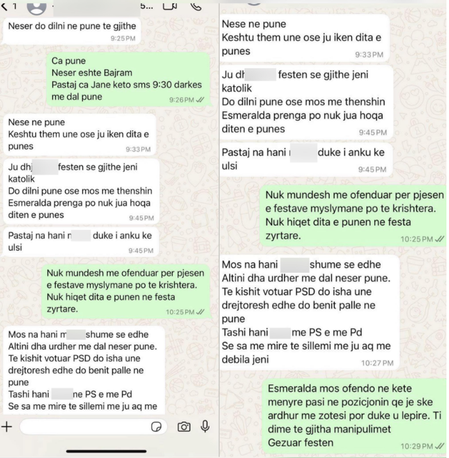 "Ju dhj**** festën, të gjithë në punë",
