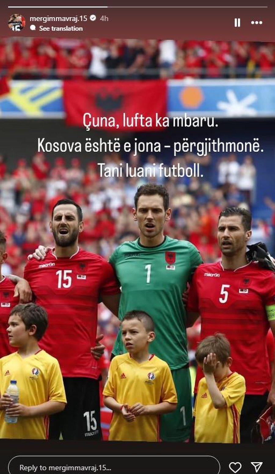  "Lufta mbaroi, Kosova është e jona