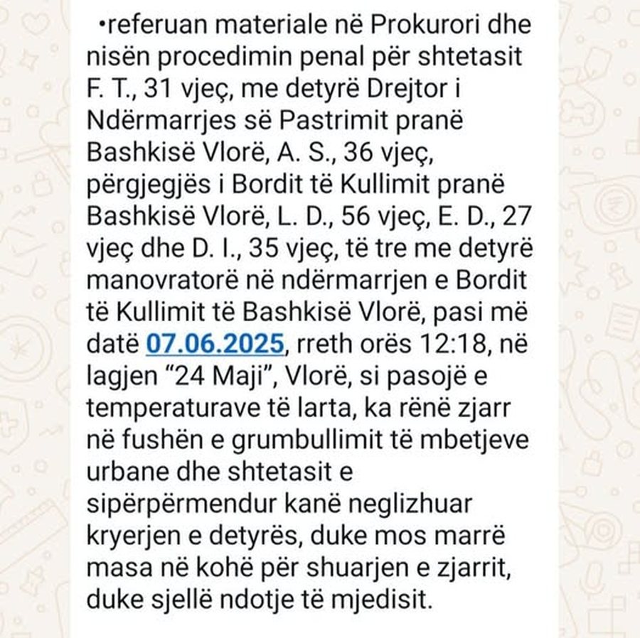 Zjarri në fushën e mbetjeve në Vlorë, nën hetim 2