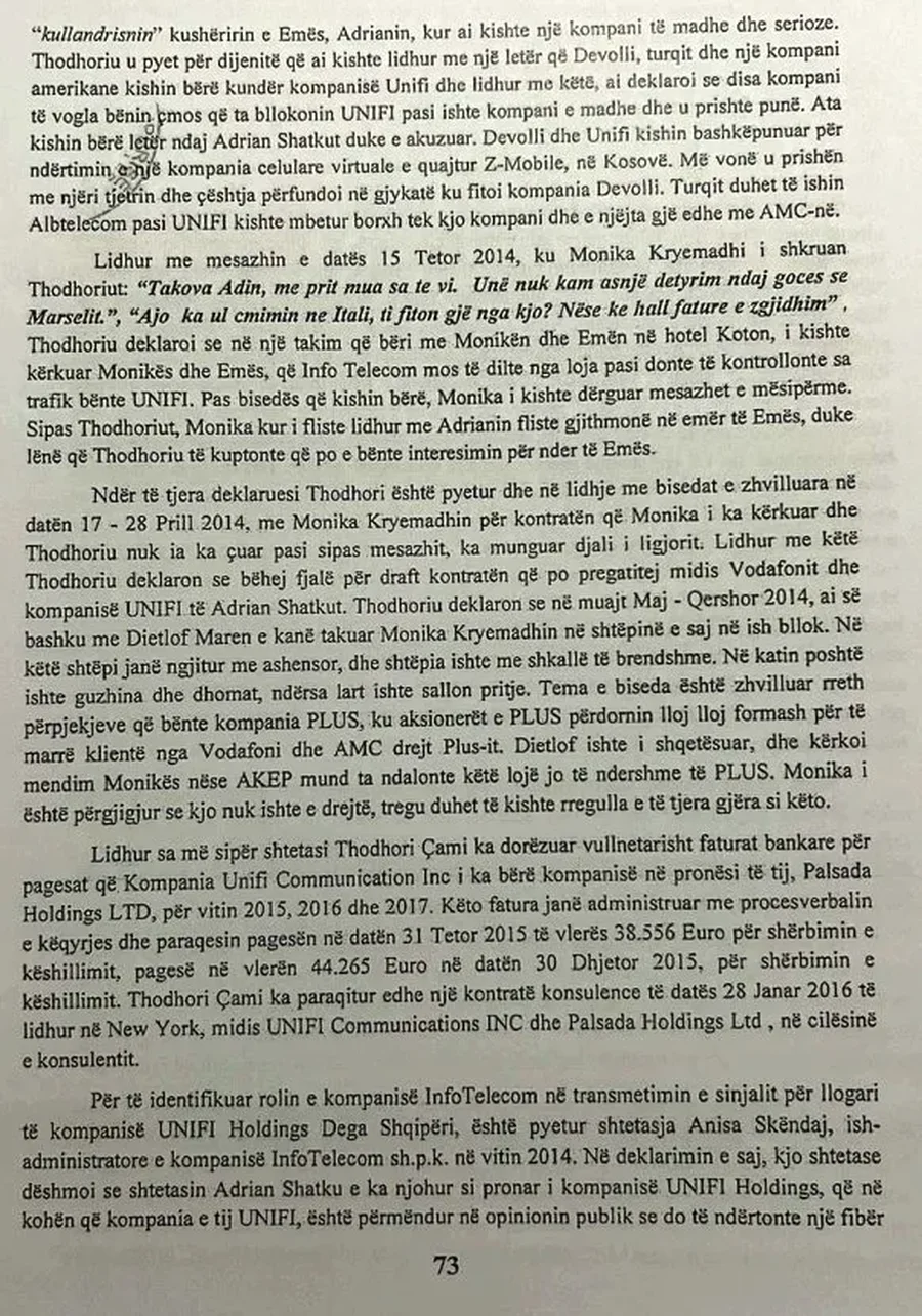 Dosja në SPAK/ Si Marin Gjonaj dhe Info Telecom kontrolluan trafikun