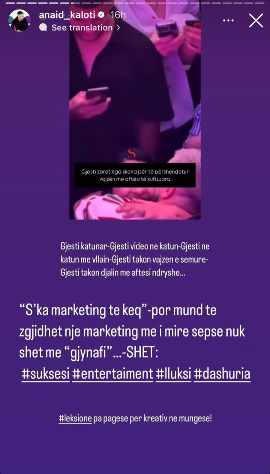 Çfarë ndodhi? Ishte një nga mbështetësit më