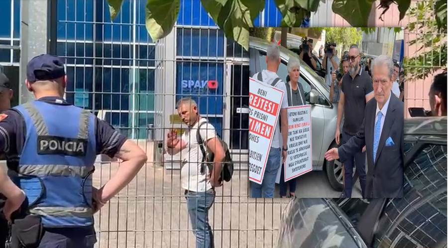 Protestoi se nuk i merrej kallëzimi, qytetari me pankartë thirret