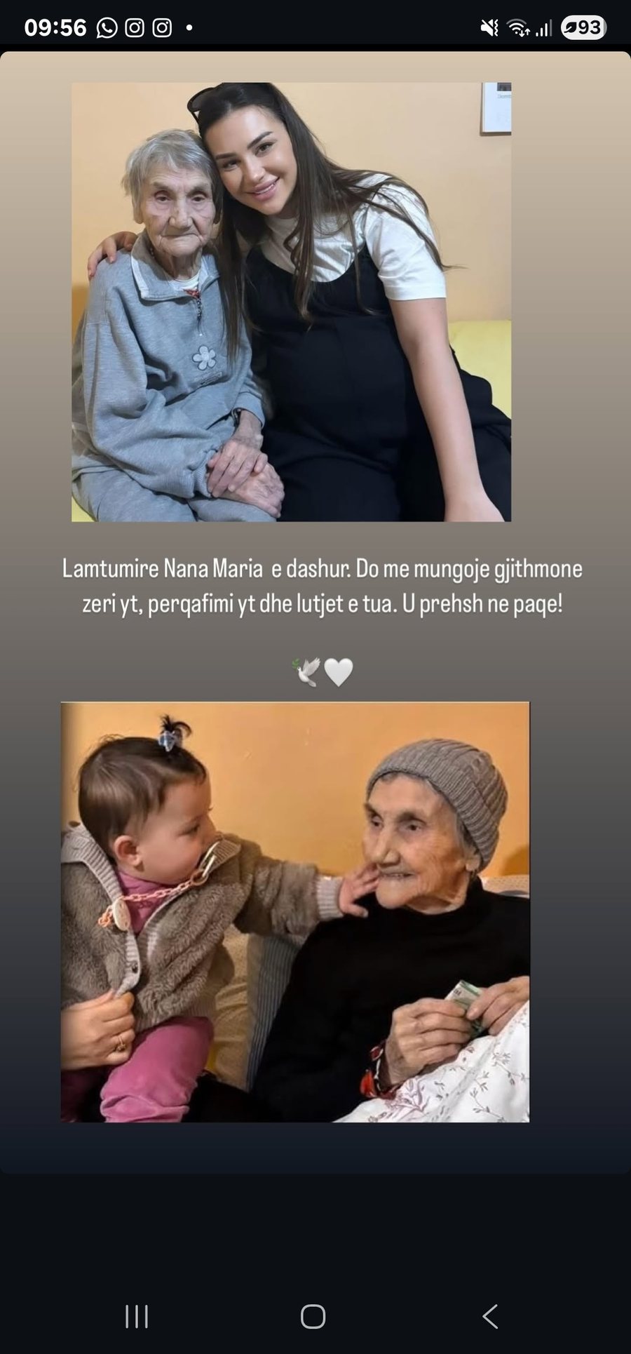 ‘Lamtumirë Nana Maria’, Kiara Tito humb njeriun e zemrës,