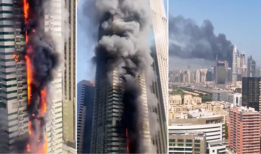 VIDEO/ Panik në Dubai, kulla luksoze 67-katëshe përfshihet nga