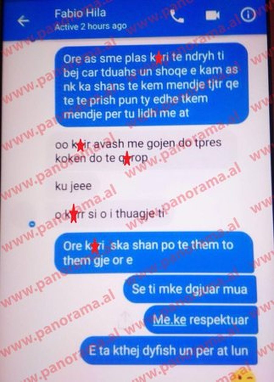 ‘Do ta pres kokën, do të q* robt’ – Zbulohen bisedat