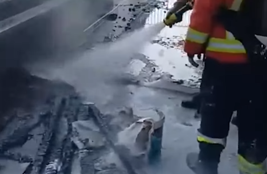 VIDEO/ Çfarë e shkaktoi zjarrin në banesën luksoze të