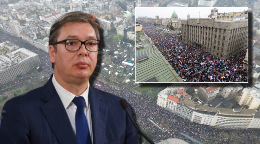 Beogradi në prag të protestave masive, Vuçiç: E