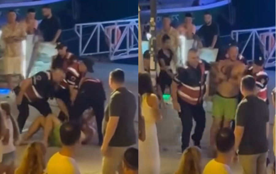VIDEO/ Shkaktoi panik tek qytetarët, neutralizohet i huaji me thikë