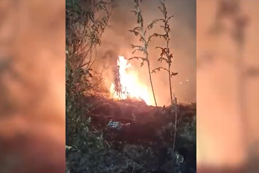 VIDEO/ U vuri zjarrin 3 tokave dhe rrezikoi një karburant pranë