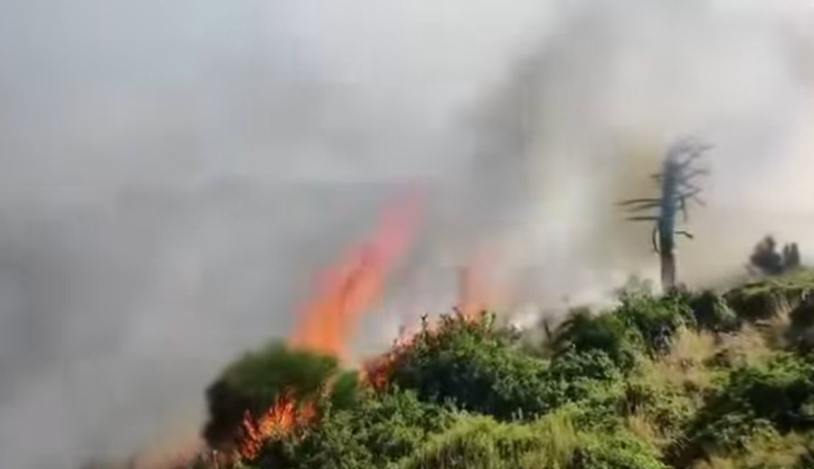 Prej 4 ditësh zjarri në Dukat të Vlorës djeg